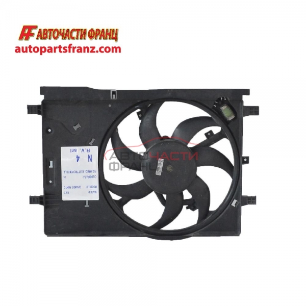 перка охлаждане воден радиатор Fiat Grande Punto 1.4 бензин 75 конски сили